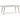 Seton Creek Outdoor Dining Table - White