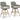 Seton Creek Outdoor Barstool (set of 2) - Beige/Gray