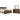 Flynnter 5 Piece King Panel Bedroom - Medium Brown