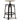Karisslyn Adjustable Height Stool - Whitewash/Black - (D336-024)